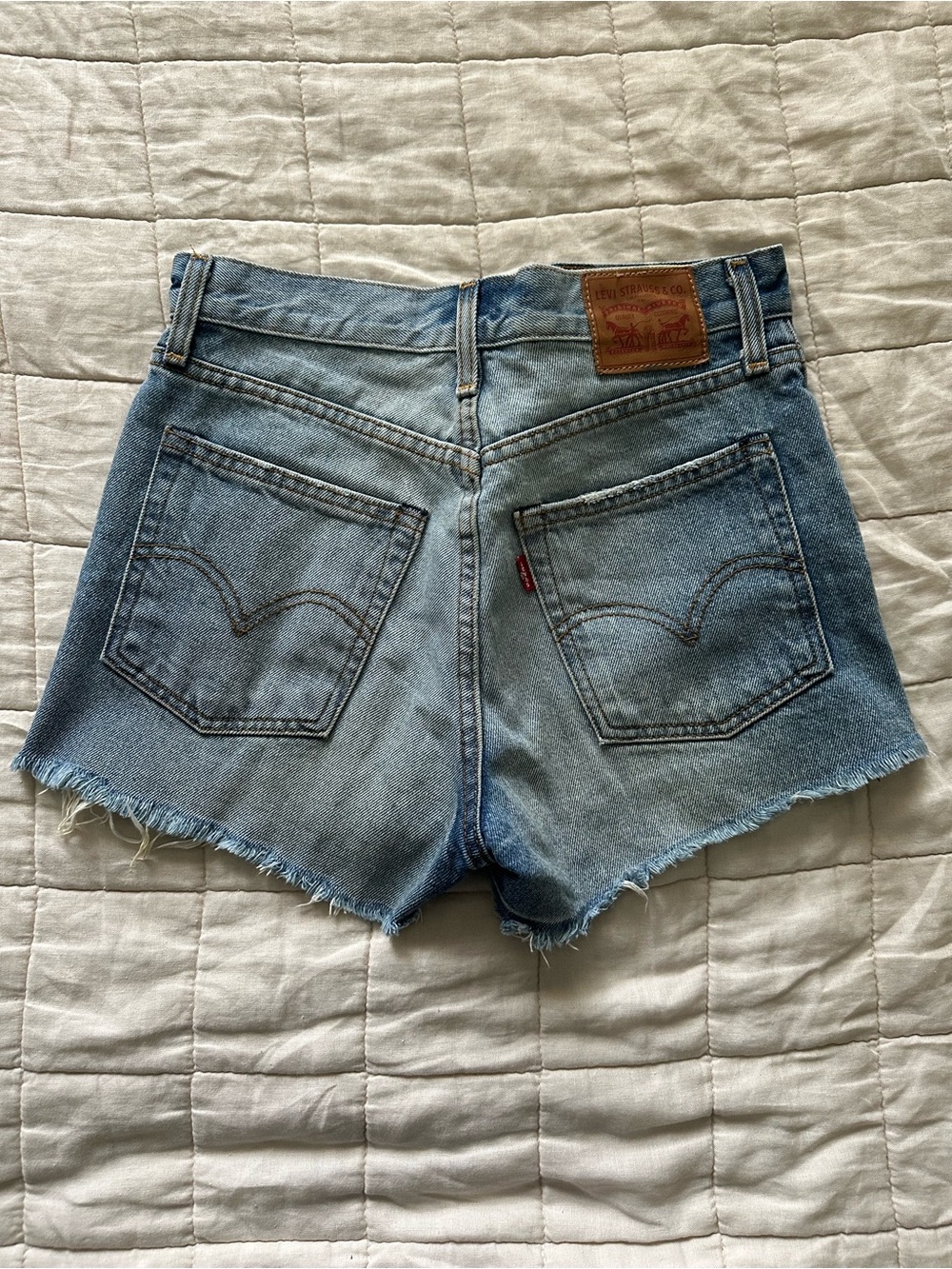 Levi's High-Rise Cutoff Denim Shorts